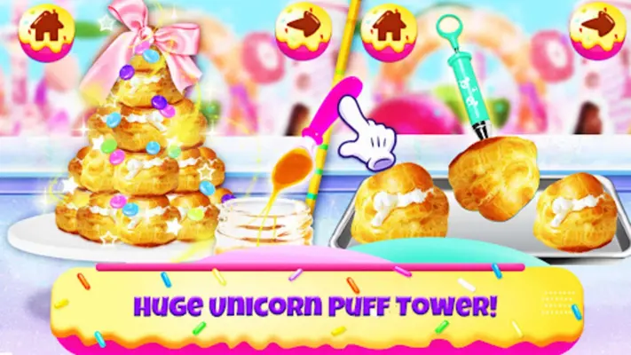 Unicorn Chef Baking! Cooking Games for Girls android App screenshot 1