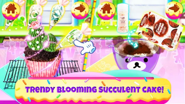 Unicorn Chef Baking! Cooking Games for Girls android App screenshot 2